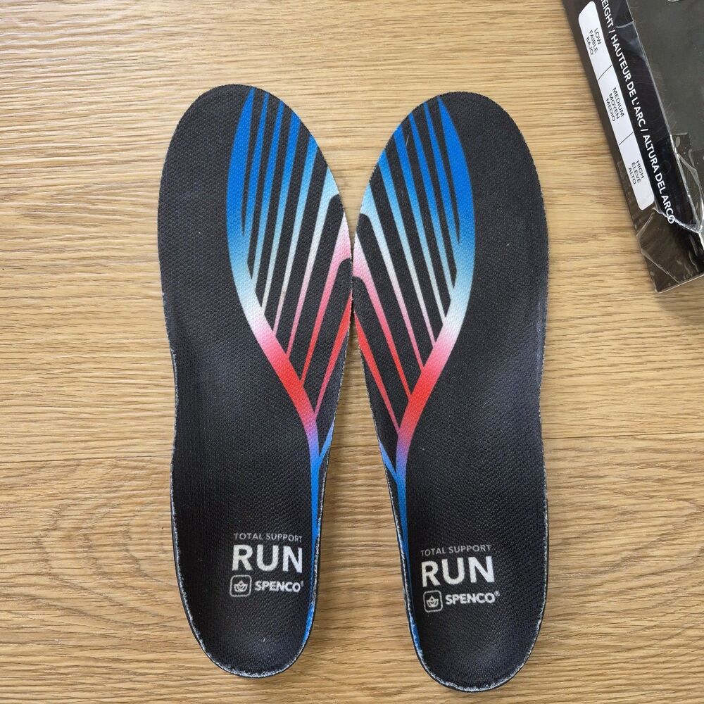 Spenco Total Support Run Shoe Insole Men's 10-11.5/ Women's 11-12.5